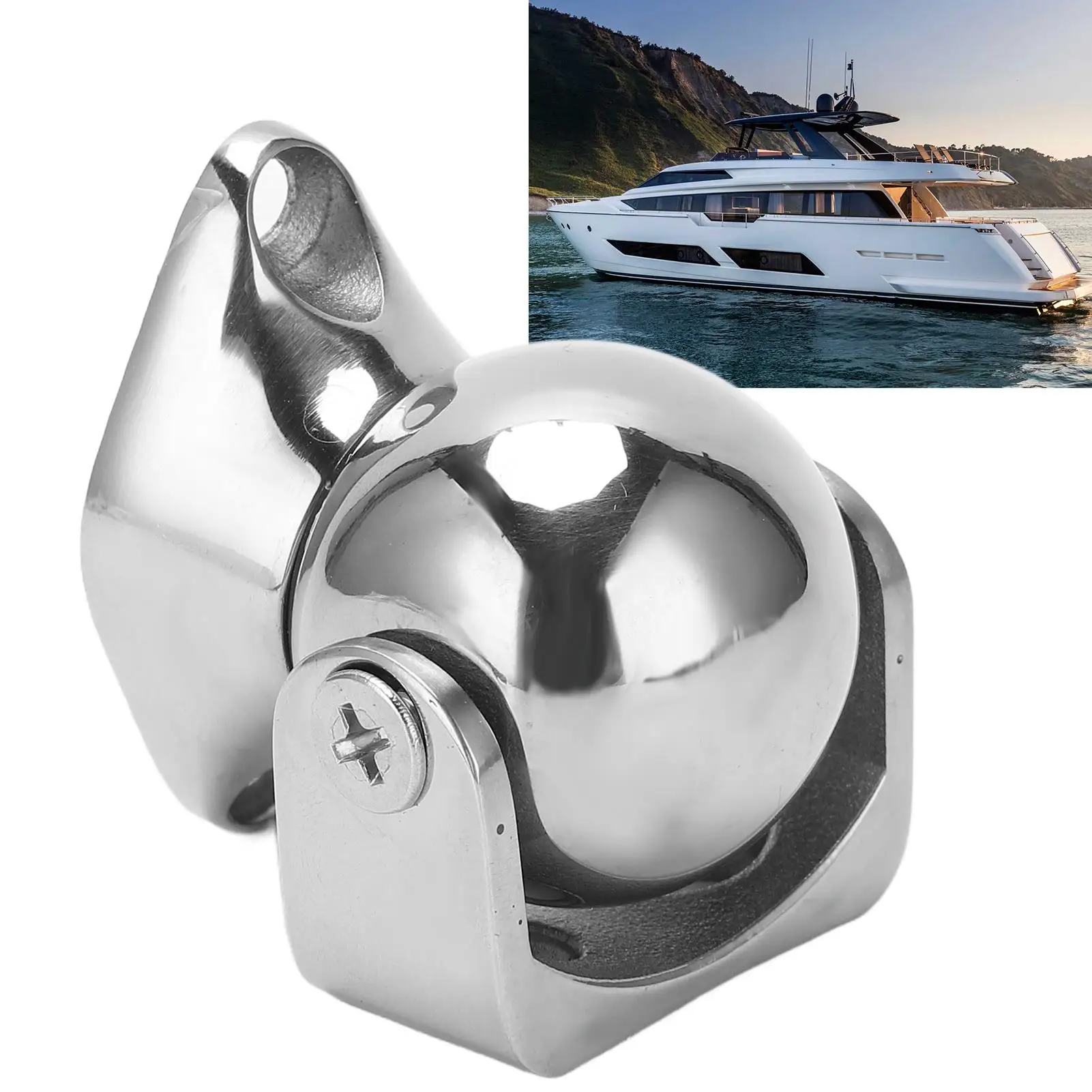 for marine Door Stoppers 316 Stainless Steel Adjustable Stable Rustproof Magnet Door Holder Catch for boat for yacht for