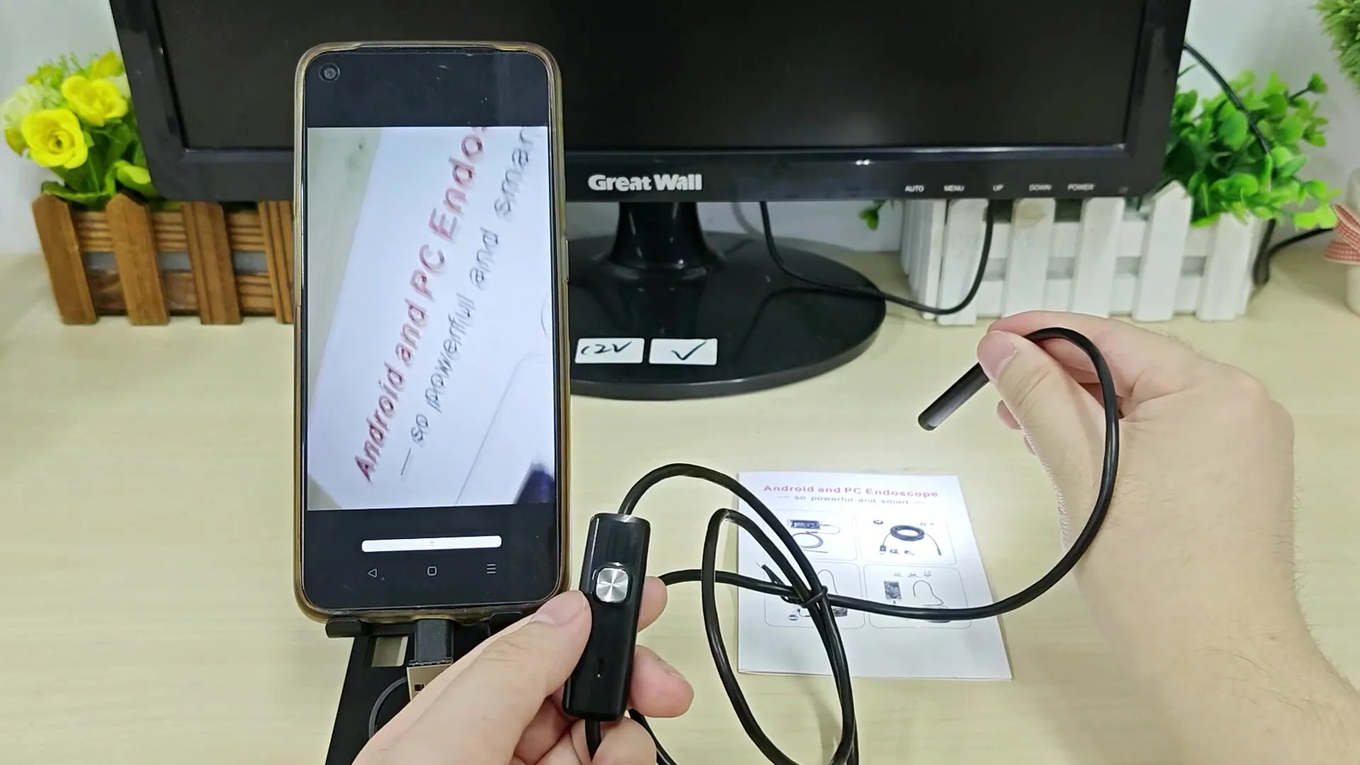7MM Android Endoscope Camera 3 IN1 Micro USB Type C Borescope Mini Camera Waterproof LED Car Inspection For HUAWEI XIAOMI PC
