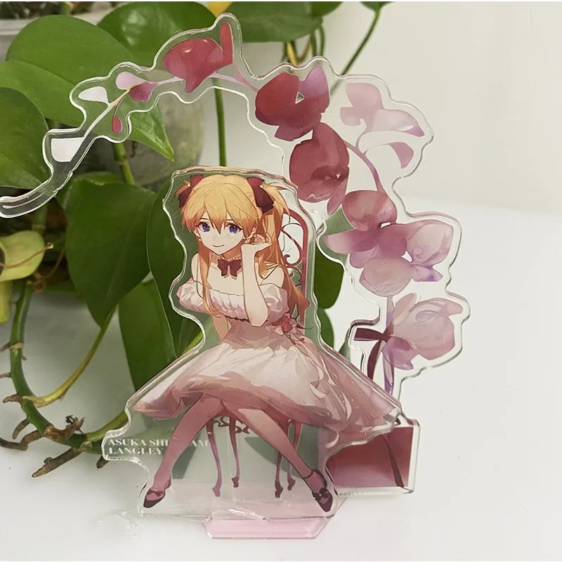 National Style Comic Stand Acrylic Desktop Decoration Creative Anime Peripheral Cosplay Cute Cartoon Standing Model Plate
