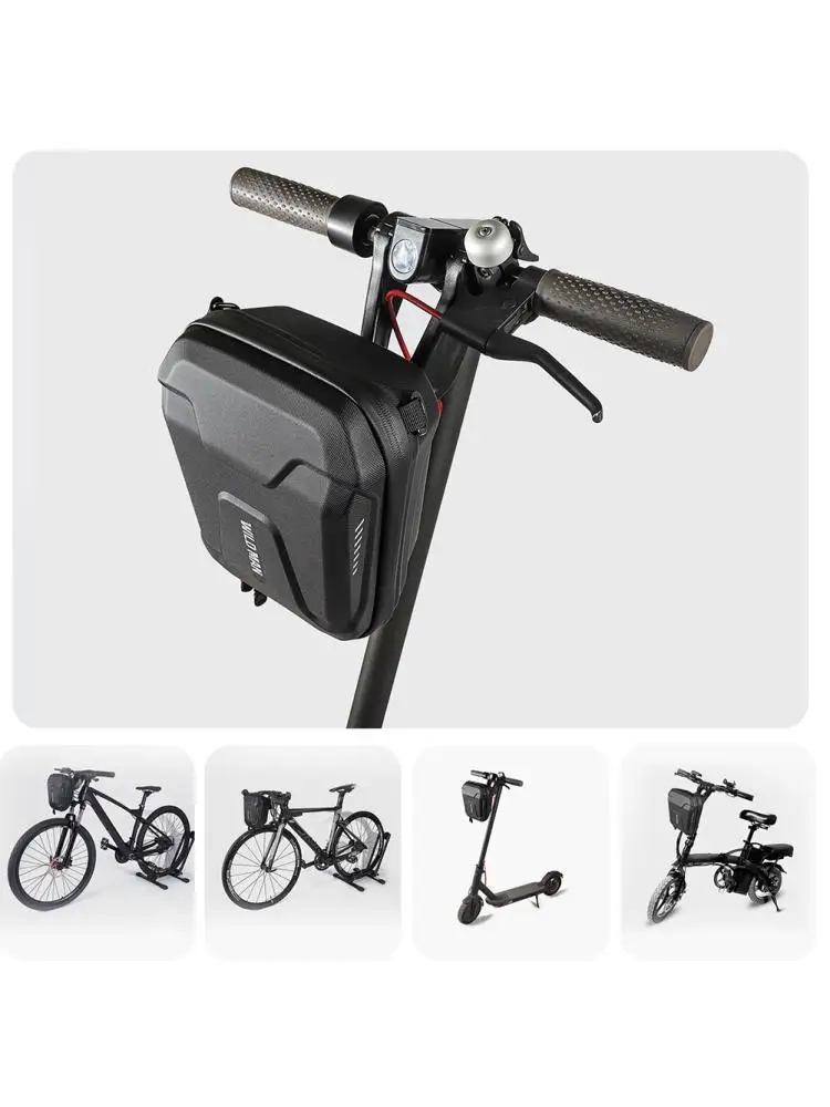AliExpress NONE 3L Bicycle MTB Handlebar Bag Large Capacity MTB Road Bike Hard Shell Phone Case Electric Scooter Pouch Cycling Equipment