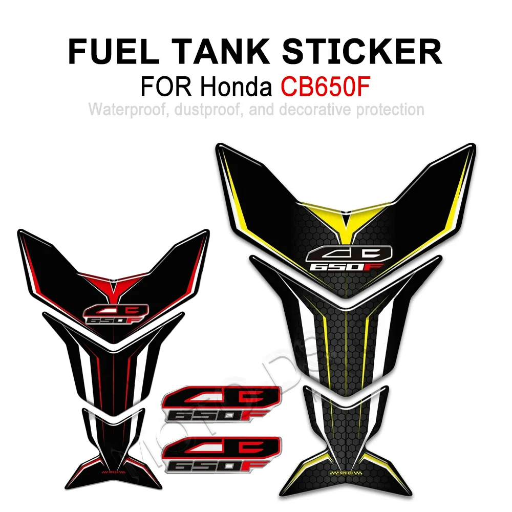 

For Honda CB650F CB 650F 650 F Motorcycle Tank Pad Side Grips Gas Fuel Oil Knee Protector Stickers Decals