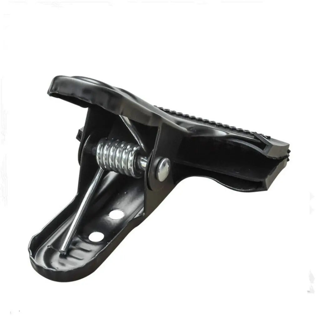 الثقيلة المعادن كليب واسعة الفم الأسود الربيع المشابك للنجارة ، صور استوديو الخلفيات