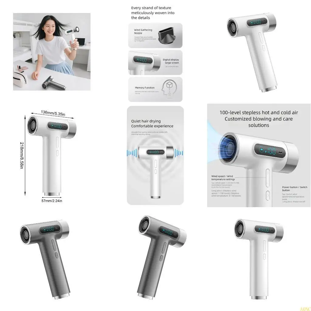 

A0NC Профессиональный Фен Горячий Холодный Ветер Воздушная Щетка Фен Фен Сильный