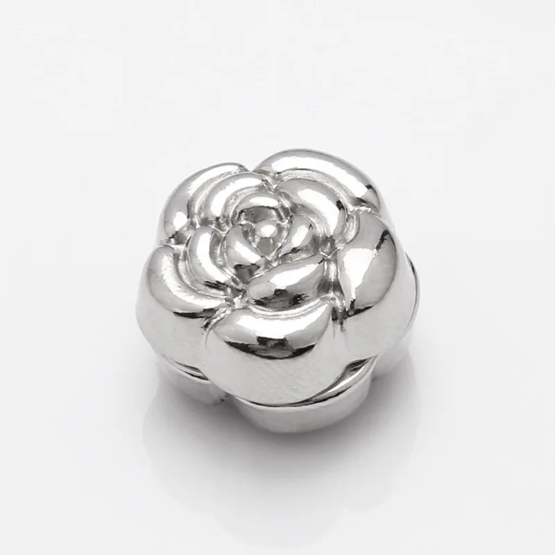 Retro Blume Brosche Metall Magnetische Hijab Clip für Frauen Muslimischen Seide Schal Schal Kein Loch Pins Mode Schmuck Zubehör – Detail 2