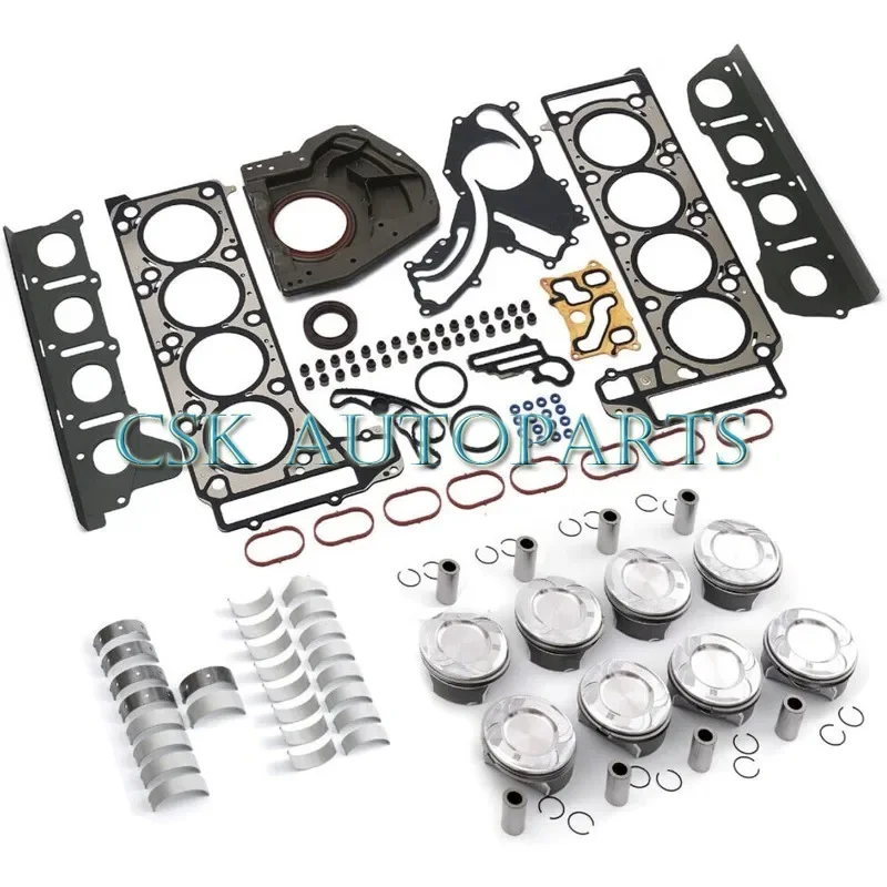 

Overhaul Rebuild Pistons Gaskets Set For Mercedes-Benz S500 W212 W221 C218 M278 Engine