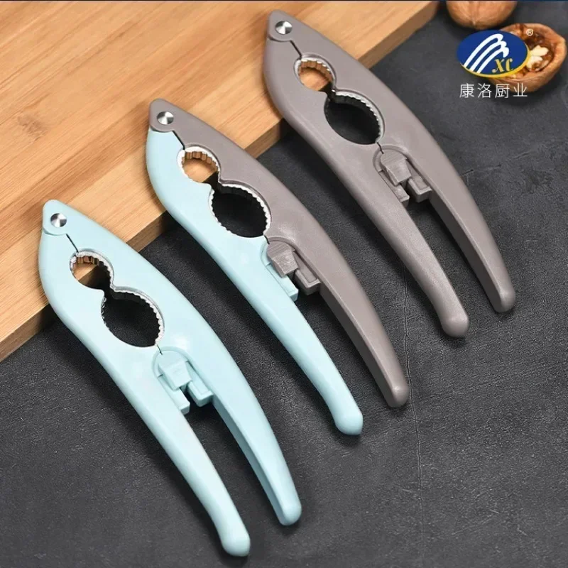 Stainless Steel Nutcracker Multi Functional Walnut Clip Household Nut Shelling Tools Walnut Plier Opener Kitchen Accessories