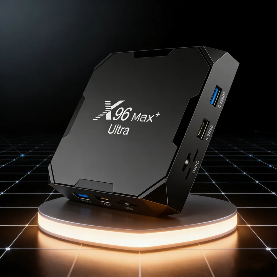 X96Max Plus Ultra TV Box Android 11 TV Box Android 32GB 64GB Amlogic S905X4 AV1 8K Wifi BT4.X Reproductor Multimedia Set Top Box IPTV TV Boxes Android 2