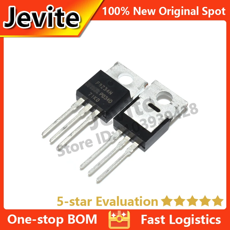 

Jevite 100% New Original electronics Controller F9Z34N IRF9Z34NPBF 55V 19A TO-220 MOSFET Transistor