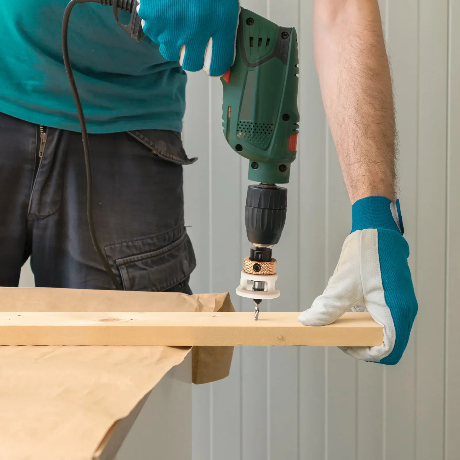 4pcs Countersink Drill Bit Set With Low Friction Depth Stop Hexagonal Shank Countersink Drill Bit Woodworking Tools