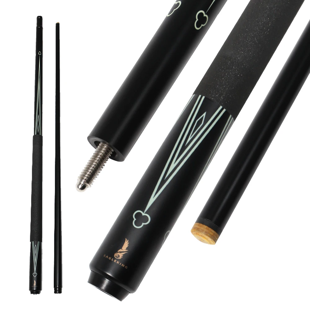 

Fiberglass Billiard Cue 12.9mm Large Head Rod Hind Limb Fiberglass + Fluff Paint , Suitable for Black Eight and Nine Balls
