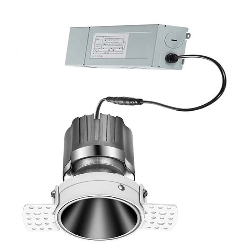 

Dark light technology Embedded and Adjustable frameless High quality 20W Indoor Hotel Mall LED Downlight