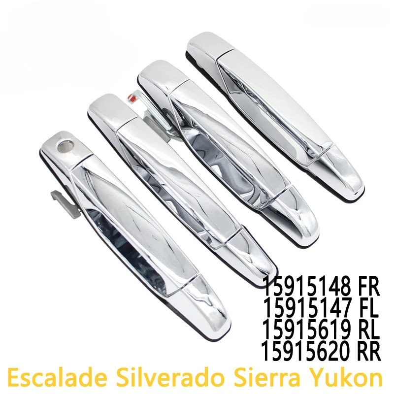 

Door Handle For Chevrolet Cadillac Escalade Avalanche Tahoe Silverado Sierra Yukon 2007-2014 15915147 15915148 15915619 15915620