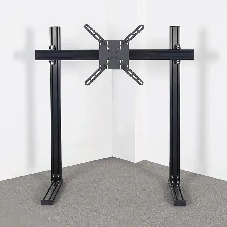 Freestanding Aluminum Triple Monitor Stand 3 Screen Monitor Mount Adjustable Riser For 17-32 Inch DisplaysVESA Compatible
