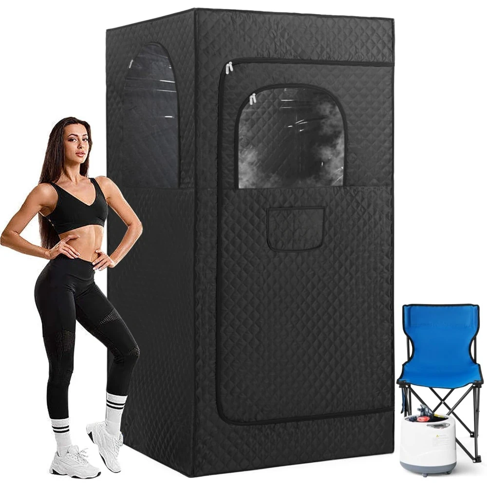 Portable Steam Sauna, Personal Full Body Home Saunas Tent, Indoor Sauna Box for Home Relaxation