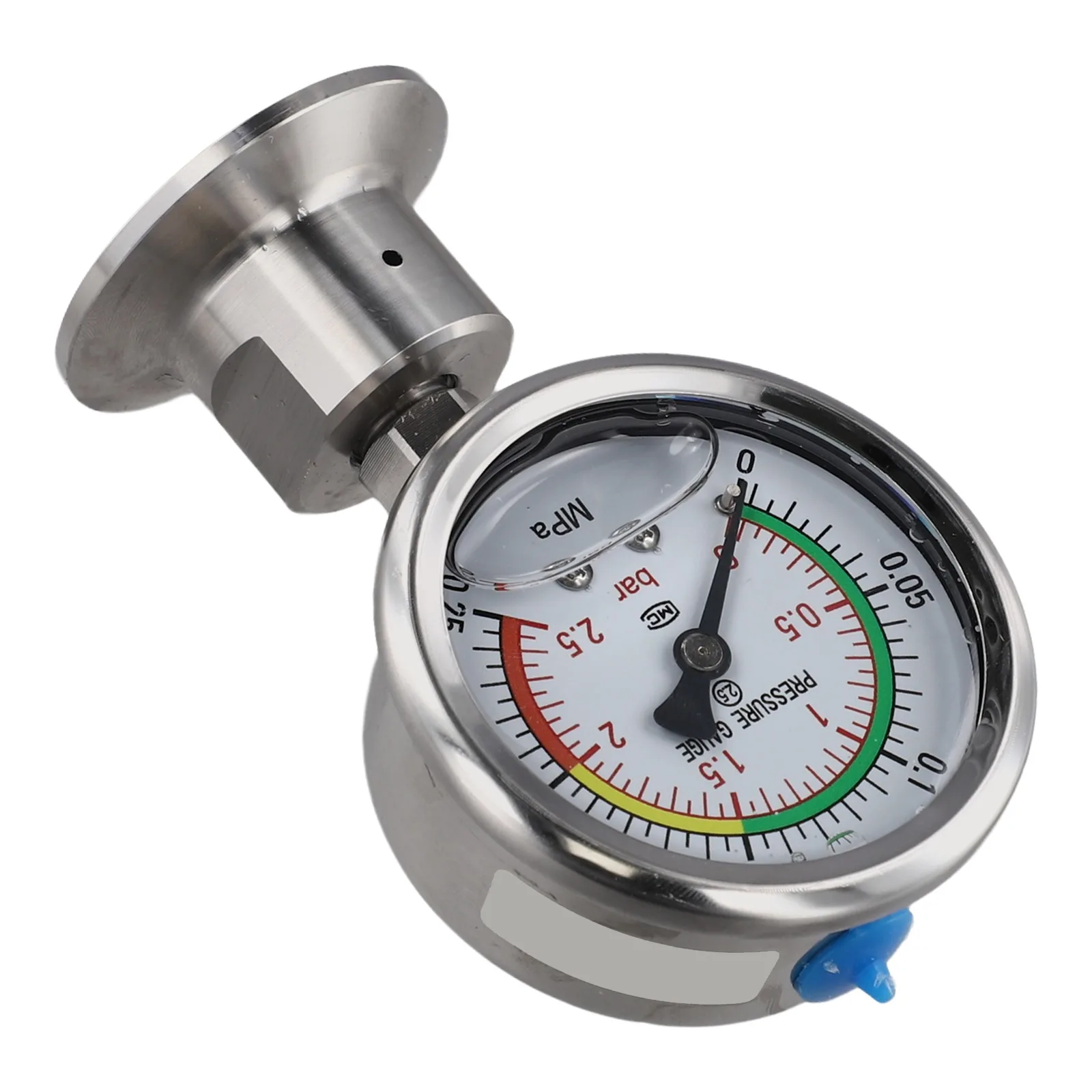 Industrial Pressure Measurement Color Silver Manometer Quick Assembly Safe And Reliable 316L Stainless Steel Diaphragm