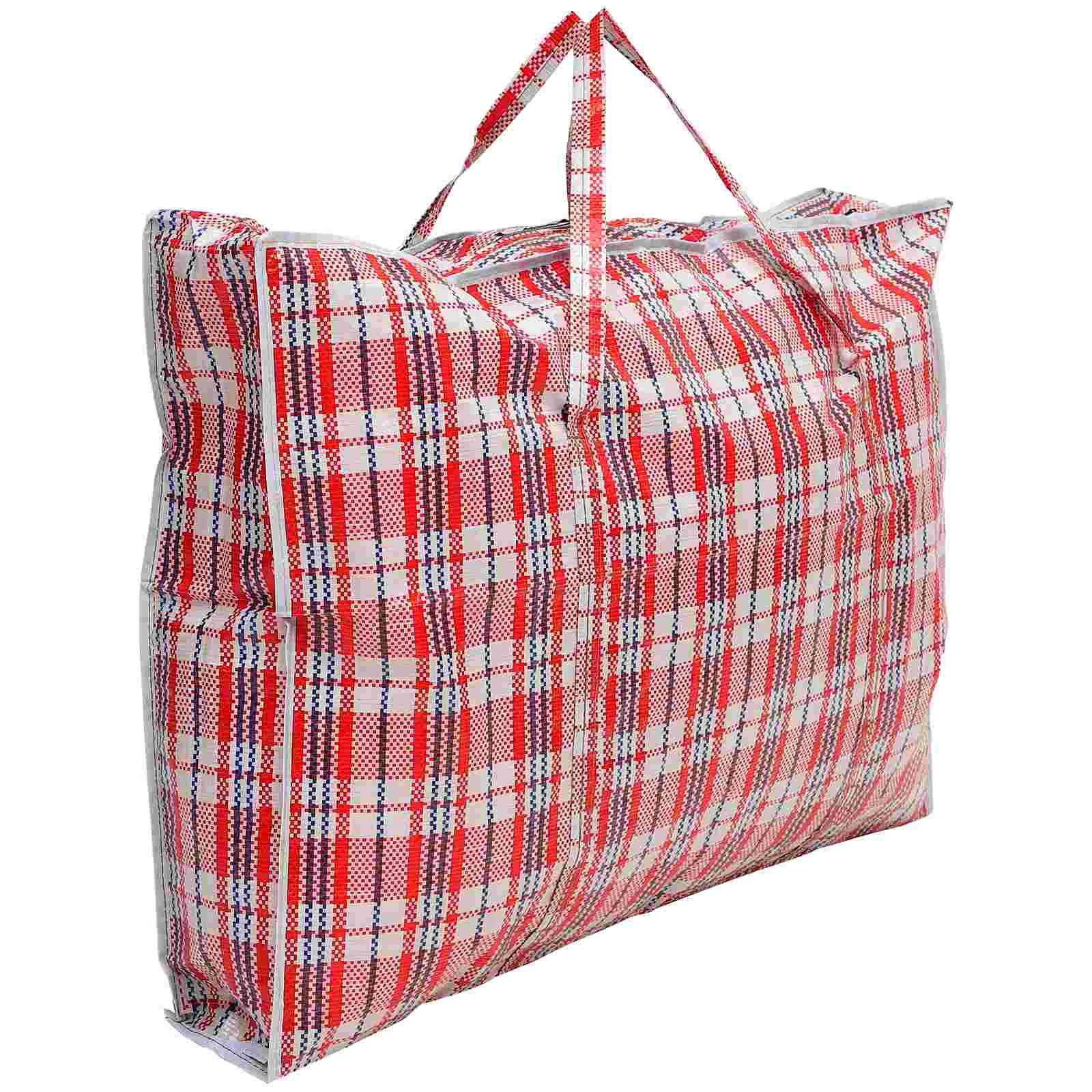 

2 Pcs Zipper Laundry Bag Bedding Quilt Storage Bags Clothes Container Anti-dust
