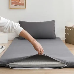 360° fully enclosed with zipper mattress protector cover student baby single double bed sheet protection pad 90/150cm