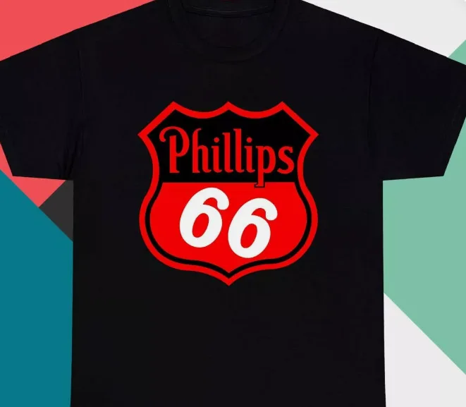 Phillips 66 Logo Gas Station Fuels & Lubricants Funny T shirt