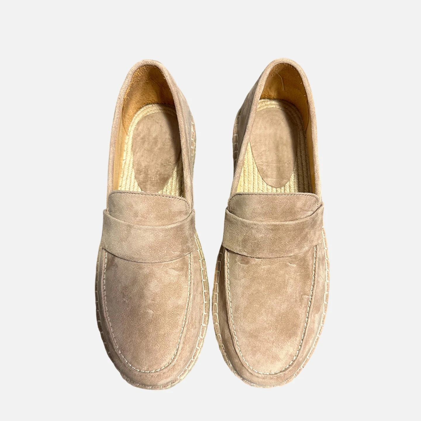 รองเท้าเอสปาดริลล์หนังกลับแกะร - Espadrille Slip On บทวิจารณ์และราคา