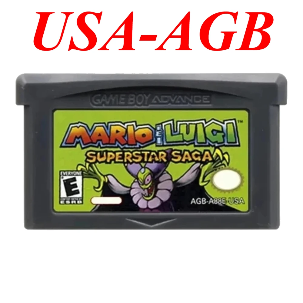 USA 32-Bit GBA Spielkassette Serie Videospielkonsole Karte Super Bros ADVANCE Wario Land4 Golf Kart – Detail 8