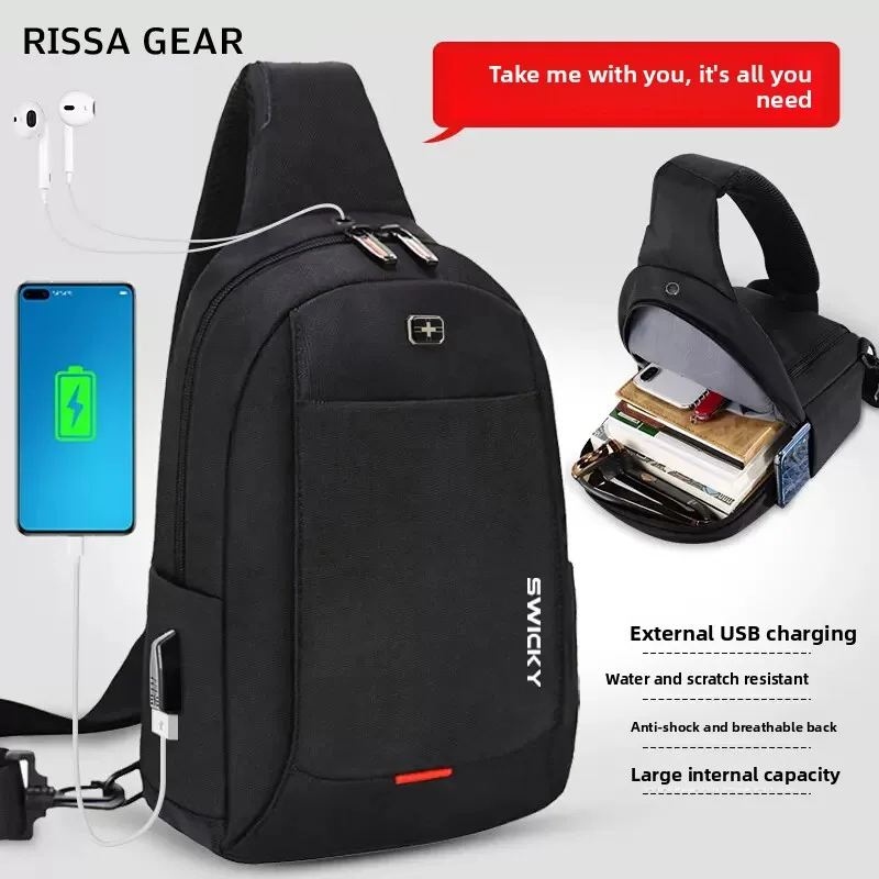 men's-crossbody-chest-bag-fashionable-shoulder-outdoor-leisure-backpack-single-shoulder-sling-bag-street-style-soft-oxford-cloth