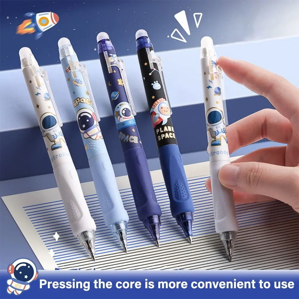 

0.5mm Black/Blue Ink Erasable Pen Students Gift Replaceable Core Gel Pen Creative Stationery Neutral Pen School Office Supplies