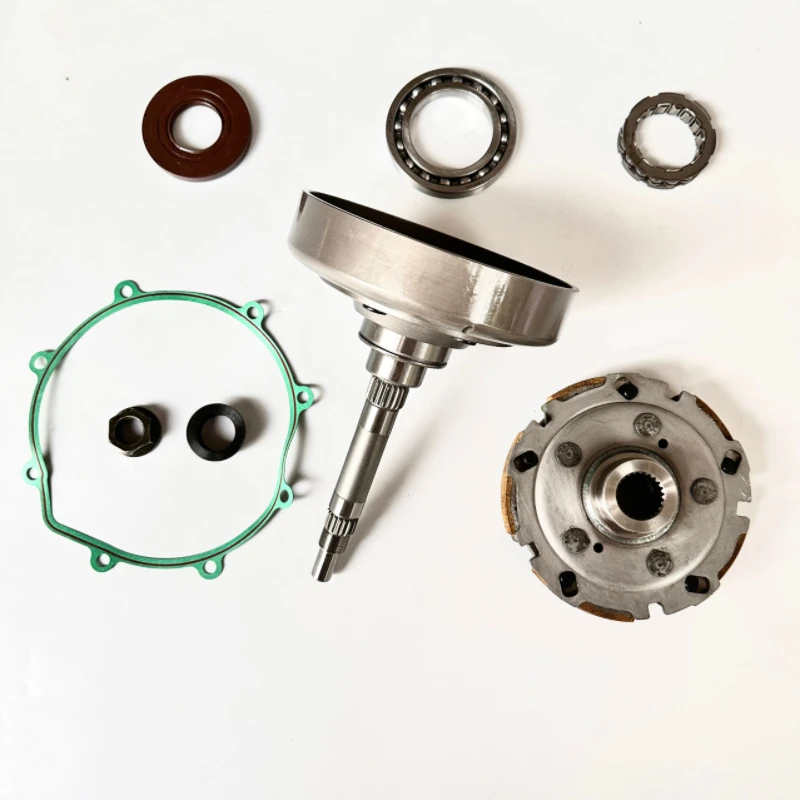 

Wet Shoe Clutch Drum Housing Carrier One Way Bearing Kit for Hisun Massimo MSU HS400ATV HS400UTV UTV ATV 400 21210-003-0000