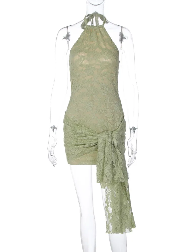 Copricostume estivo da donna Costume da bagno senza maniche Vestaglie Costume da bagno Abito 2026 Nuovi mini abiti da vacanza al mare Vacanze Cover-Up