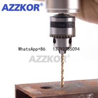 Cobalt Titanium Coated Twist Drill High Titanium Drill Bits Set Hardness Bit For Metal Hole Cutter Power Tool 1.0~7.0mm 10pcs