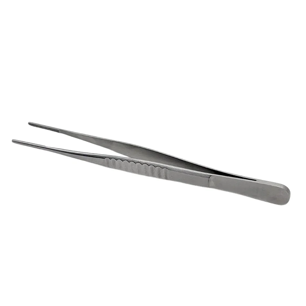 

Stainless Steel Medical Dental Precision Long Straight Forceps Medical Tweezers Atraumatic Tissue Forceps Vascular Tweezers Tool