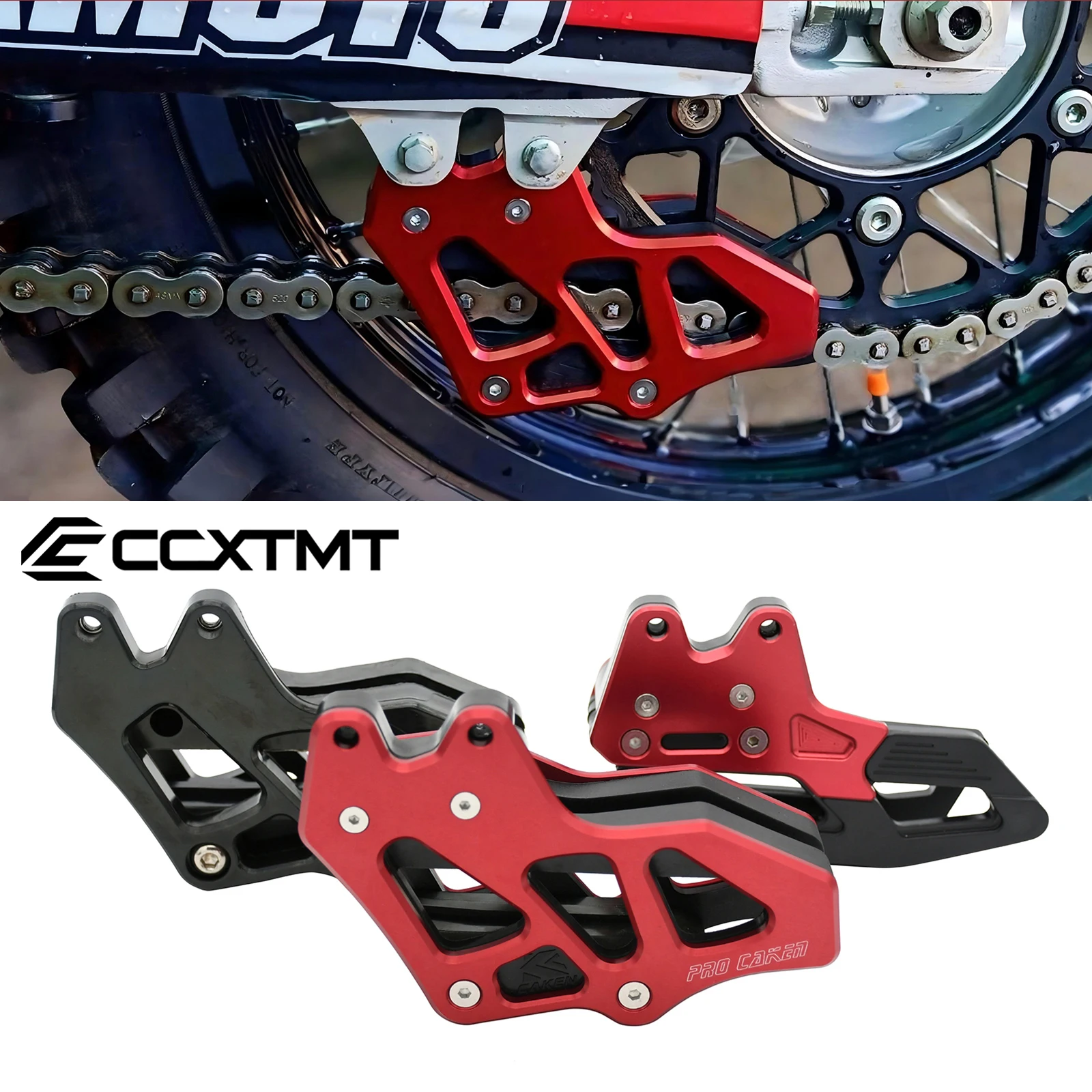 Motorcycle CNC Aluminum Chain Guide Guard Protector For Honda CRF150F CRF230F CRF250F CRF250L CRF300L RALLY 2003-2021 Universal