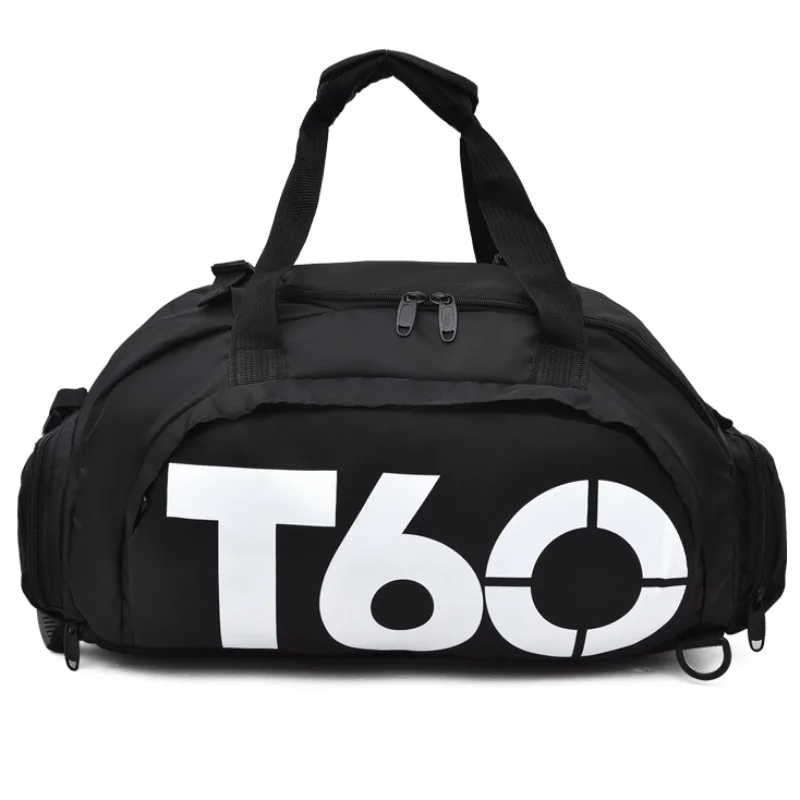 Bolsa deportiva impermeable T60 para hombre y mujer, bolso de hombro multifuncional para viaje y equipaje, mochilas de entrenamiento Fitness