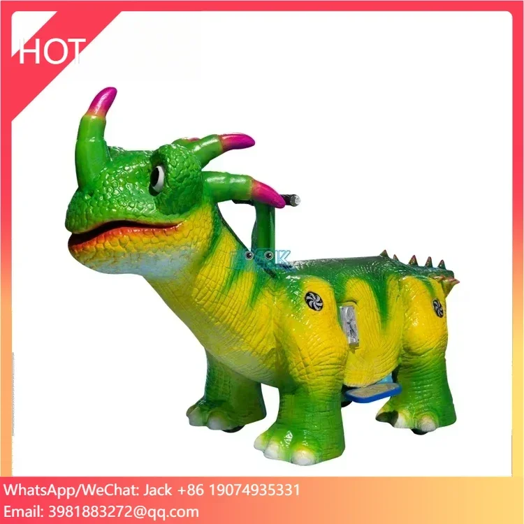 

EPARK Kiddie Rides Electronic Dinosaur Riding Game Machine For Sale