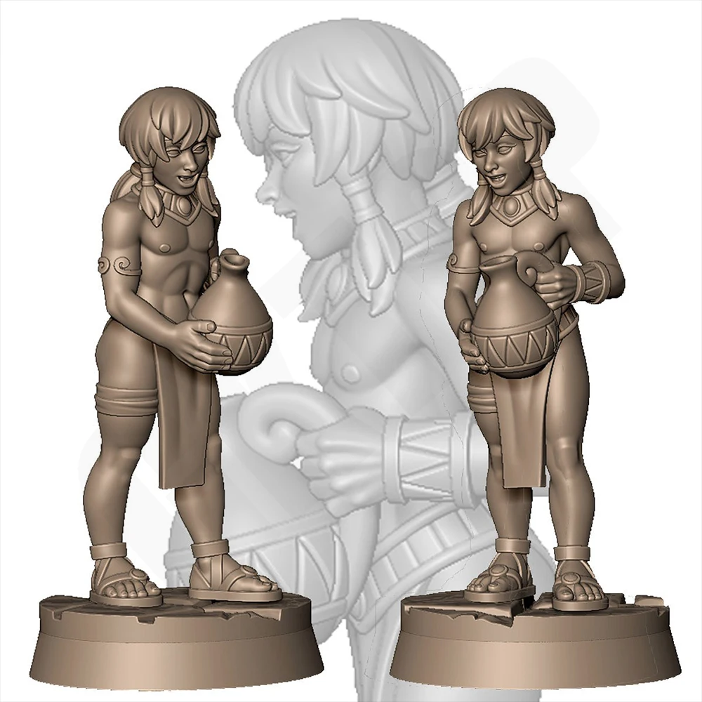 

1/24 FUTA сексуальный мальчик раб NSFW фигурка из смолы игрушка неокрашенная кукла GK в разобранном виде 3D принт сборка миниатюрная редукционная статуя игрушка