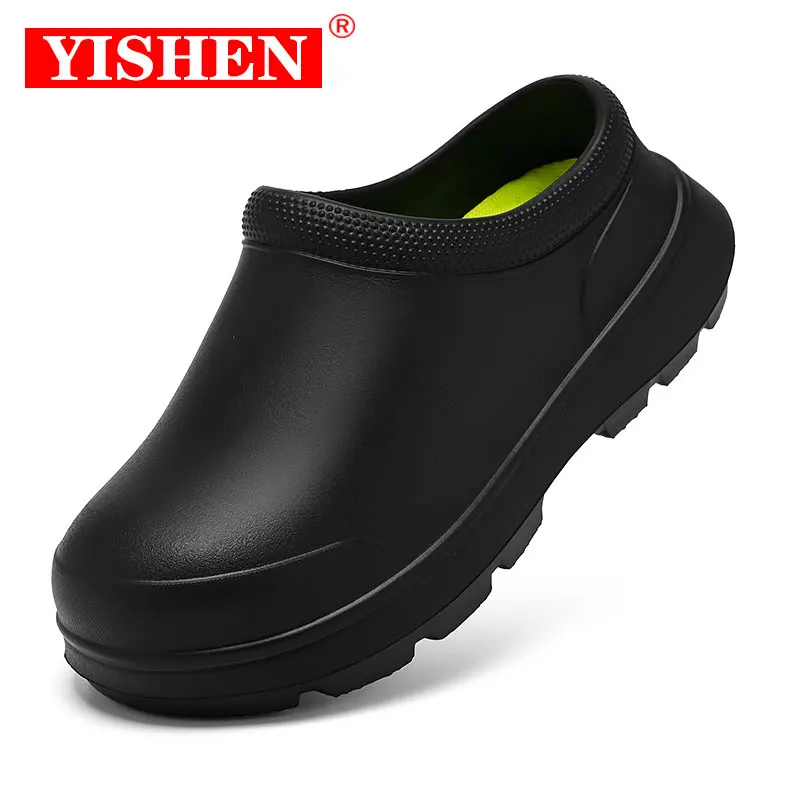 

YISHEN Women Men Shoes Kitchen Chef Shoes Oil-resistant Waterproof Non-slip Hotel Restaurant Work Shoes For Couple Zapatillas