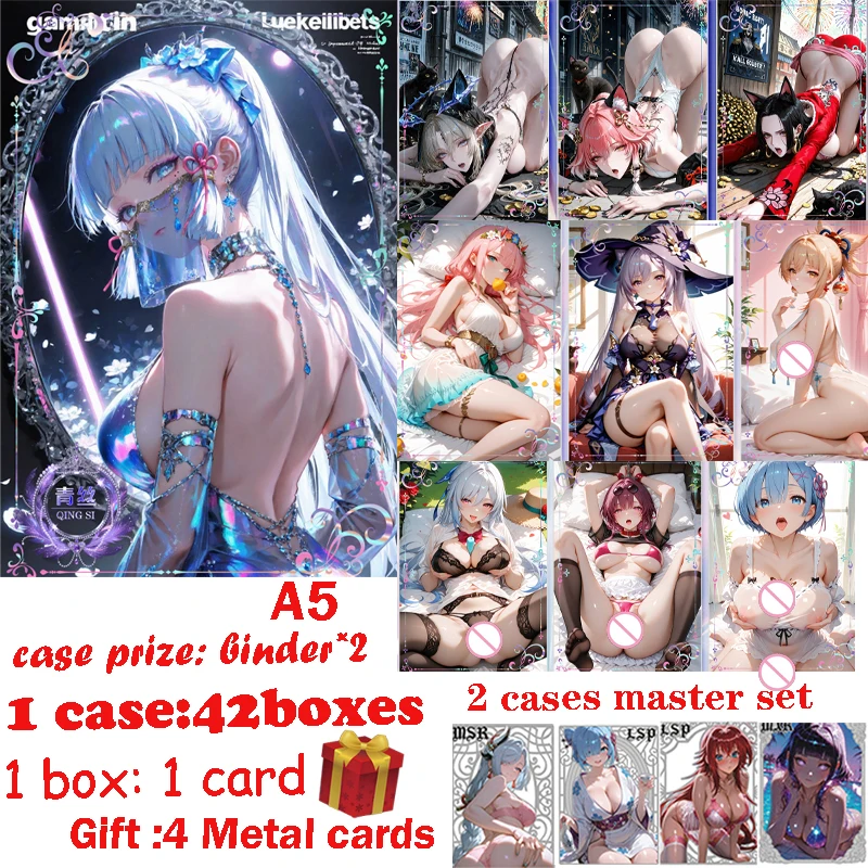

Latest Original QINSI A5 Acrylic Boards Waifu Rem Spicy Girl Pure Charm Curve Uniform Swimsuit Bikini kids Gifts