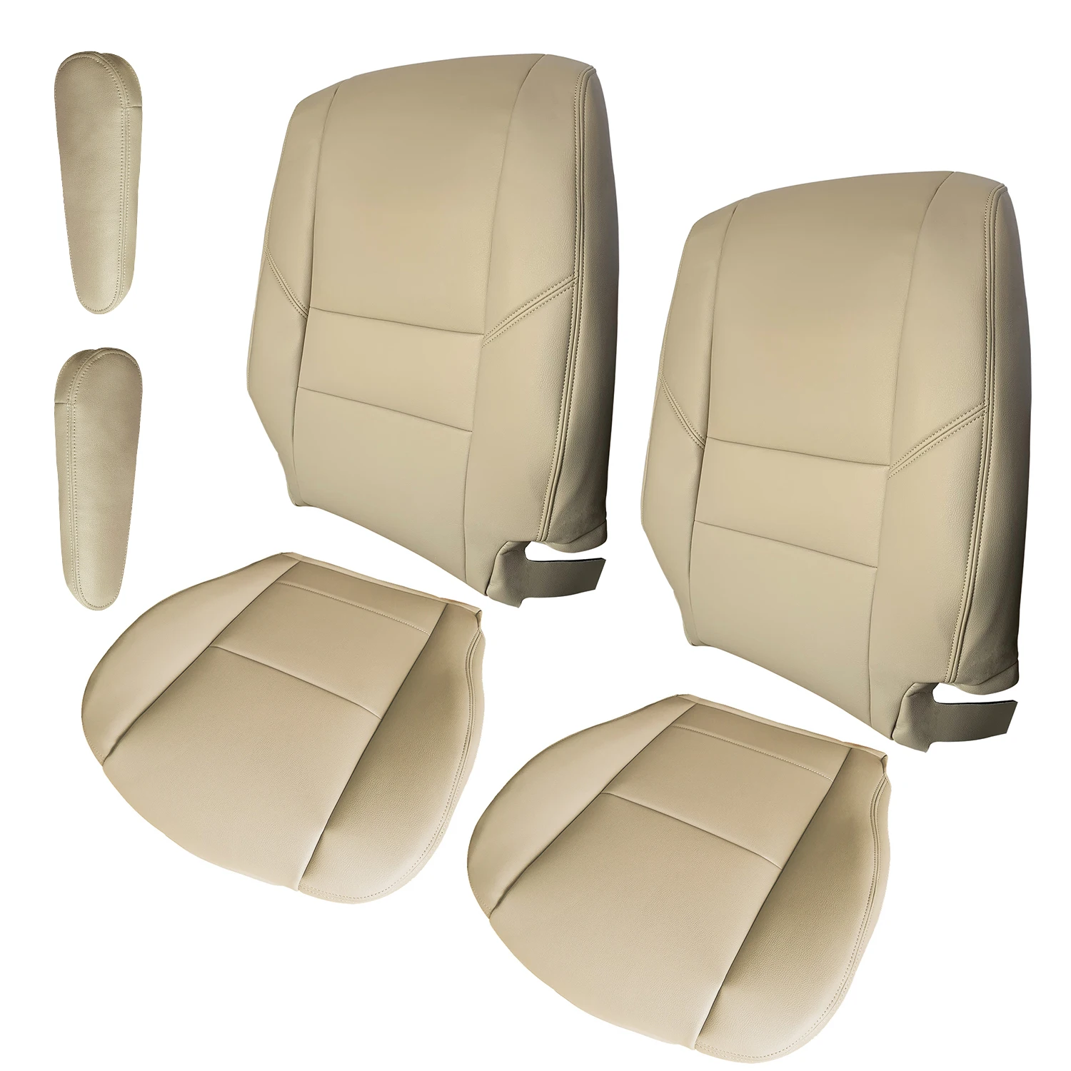 

For Sequoia 2000-2007 Front Driver and Passenger Side Left/Right Auto Seat Cover and Armrest Cover Set