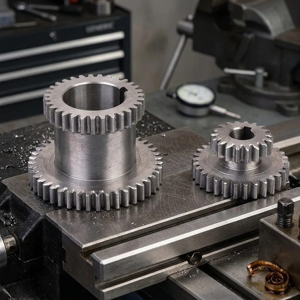 Gear Set for CJ0618-0-18 For Mini Lathe Compatible with 7x12 7x14 CJ18A CJ0618A Featuring T26 T16 T37 T27 Teeth