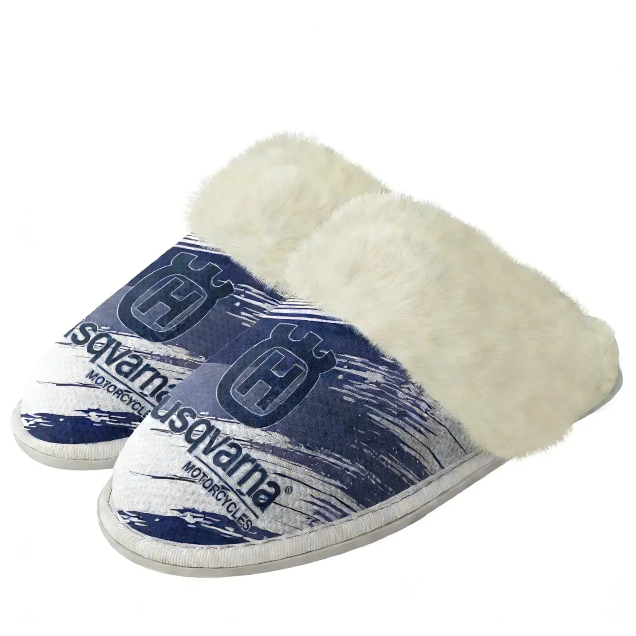 

Husqvarna Group Plush Slippers Keep Warm Shoes Mens Womens Home Cotton Bedroom Custom Thermal Lightweight Slippercustomized Desi