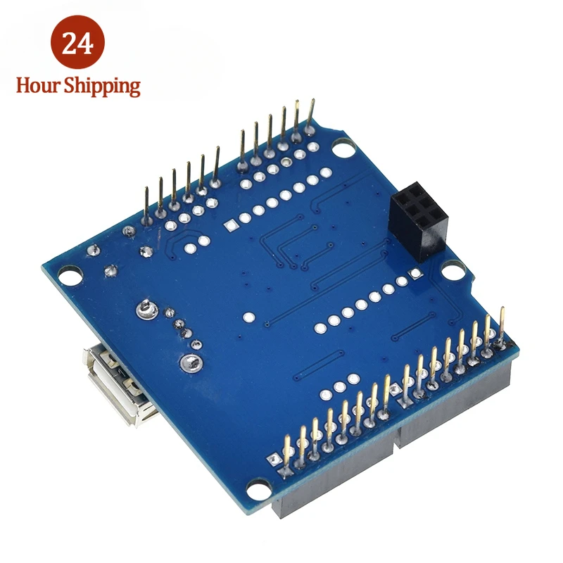 USB Host Shield 2.0 for Arduino UNO MEGA ADK Compatible for Android ADK DIY Electronic Module Board