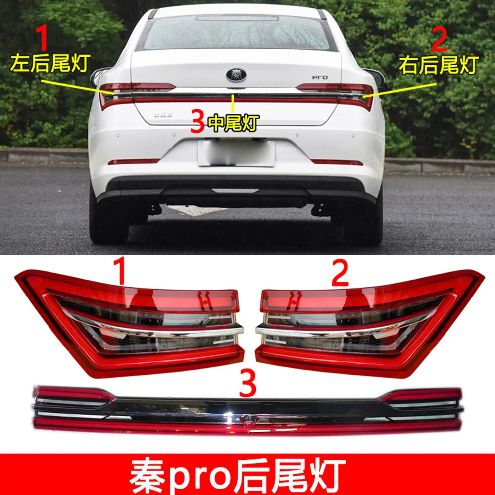 1pcs car accessories bumper tail light for BYD pro qin taillight Taillamp for BYD pro fog lamp