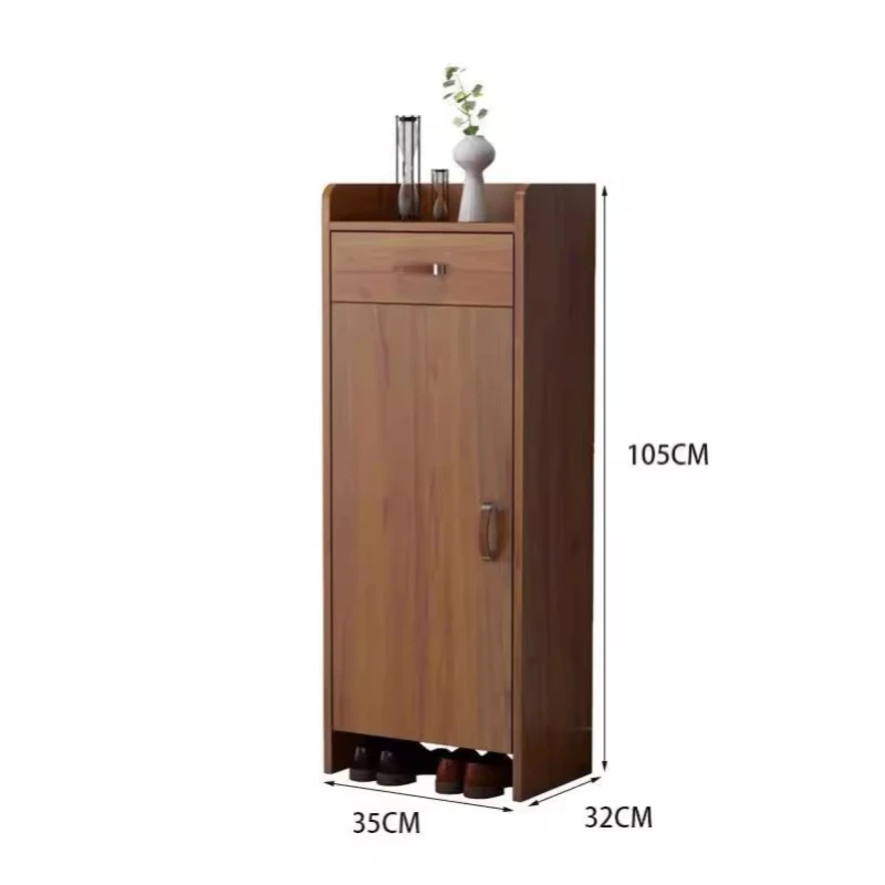 

shoe rack door entrance shoe cabinet narrow high vertical single door small narrow 30cm mini cabinet small apartment