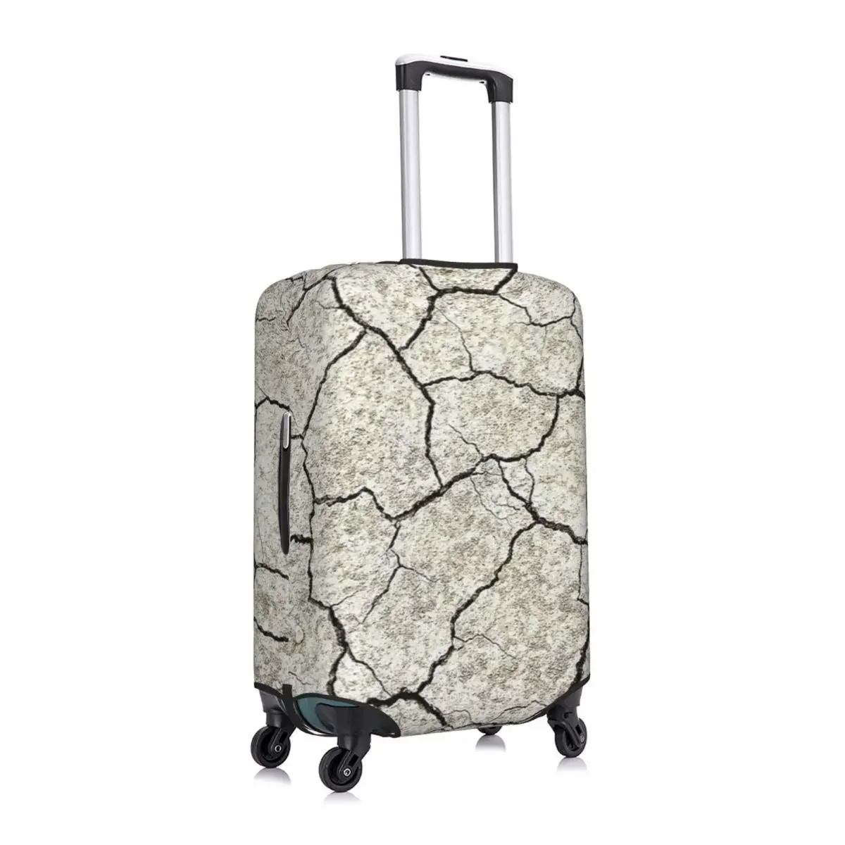 Texture Travel Print Luggage Protective Dust Covers Elastic Waterproof 18-32inch Suitcase Cover Travel Accessories