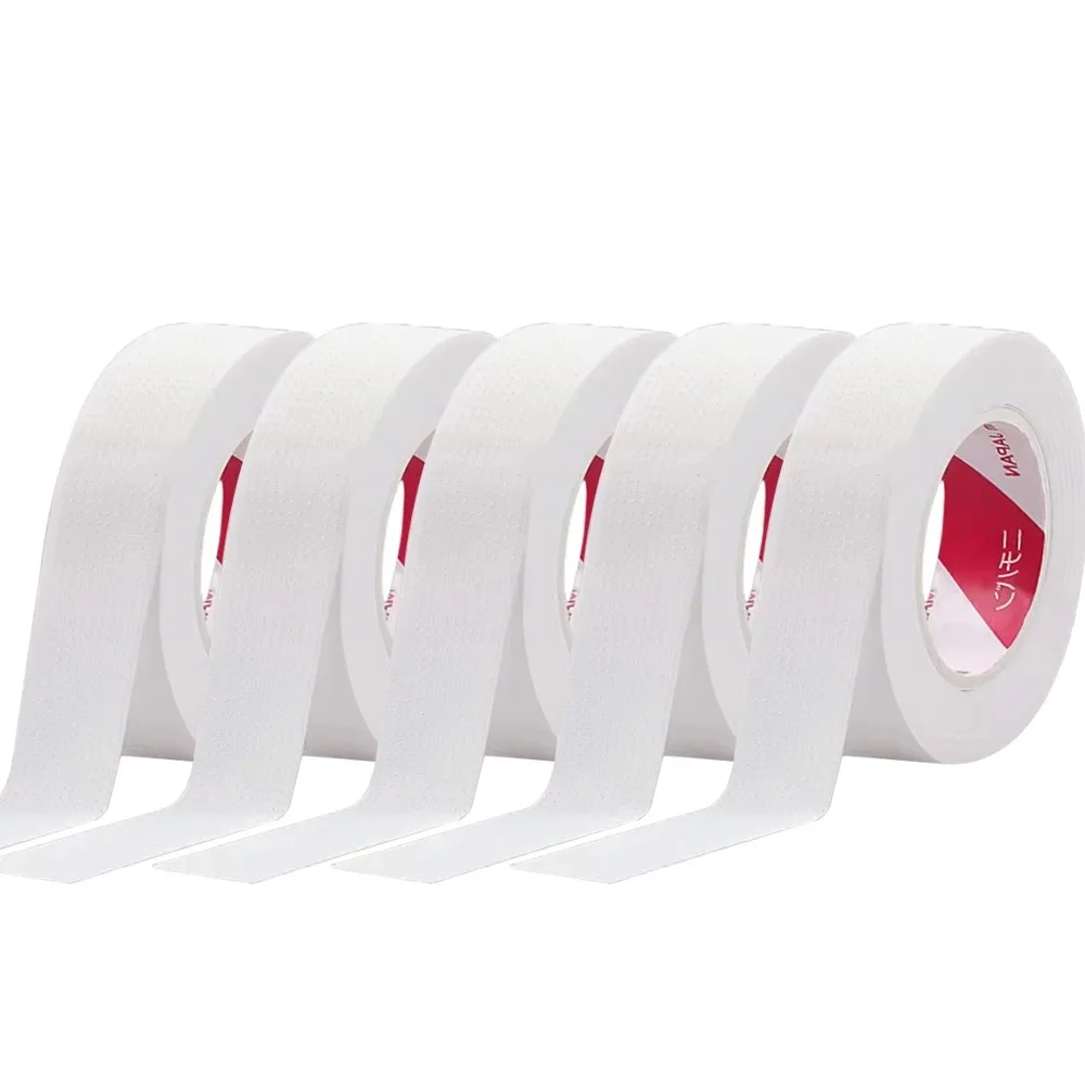 6/10 Rollen japanisches Isolierband für Wimpernverlängerung, fusselfrei, unter den Augenpads, atmungsaktives Vliesband, Papierwimpernpflaster