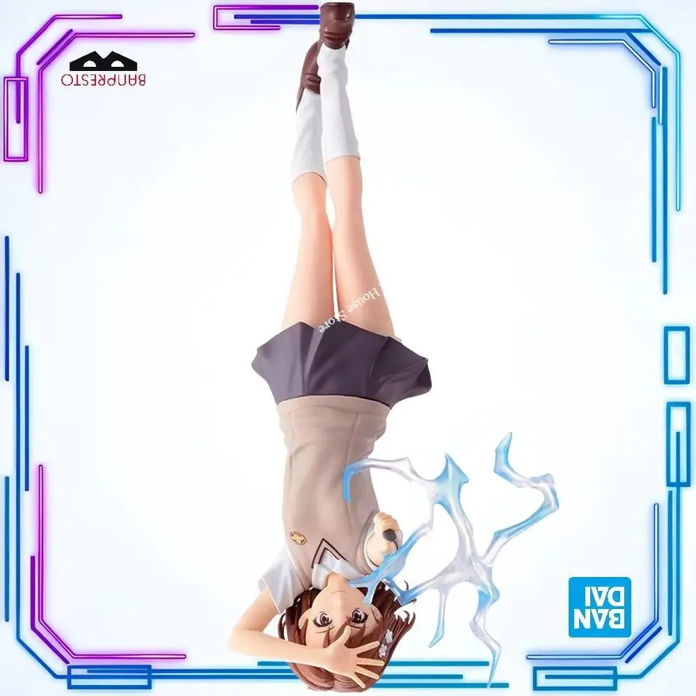 В наличии: Оригинальная фигурка Bandai Banpresto To Aru Kagaku No Railgun T ESPRESTO-LEVEL5 Electromaster Misaka Mikoto, 22 см