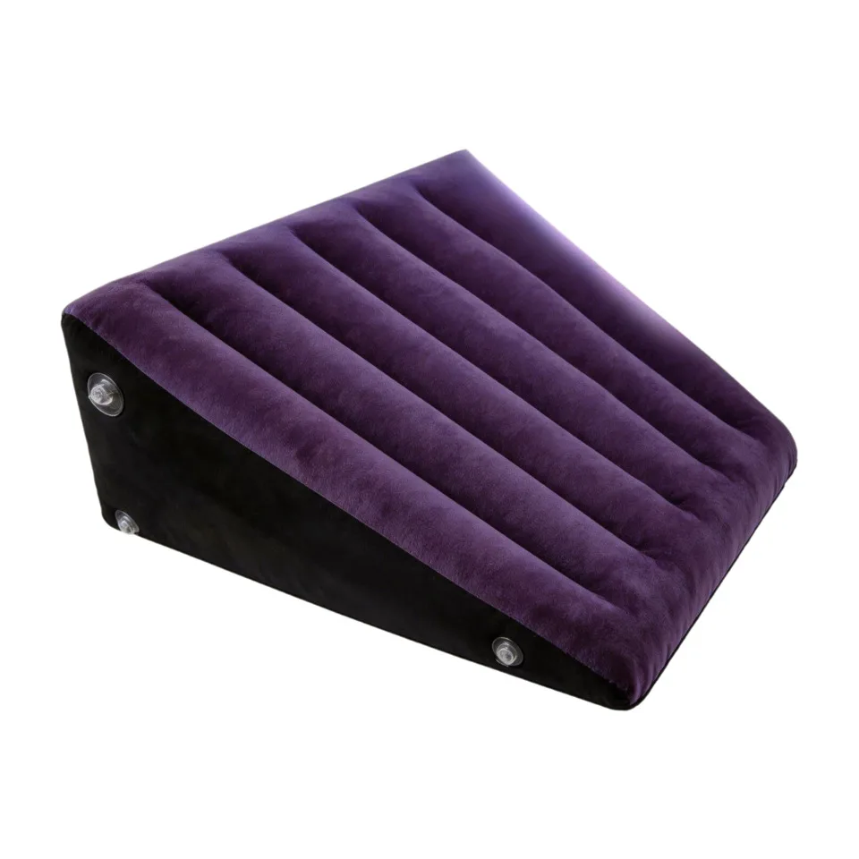Inflatable Pillow Flocking Sex Position Cushione Bed Wedge Furniture Sofa Adults Games Couples Aid Pillows Husband And Wife