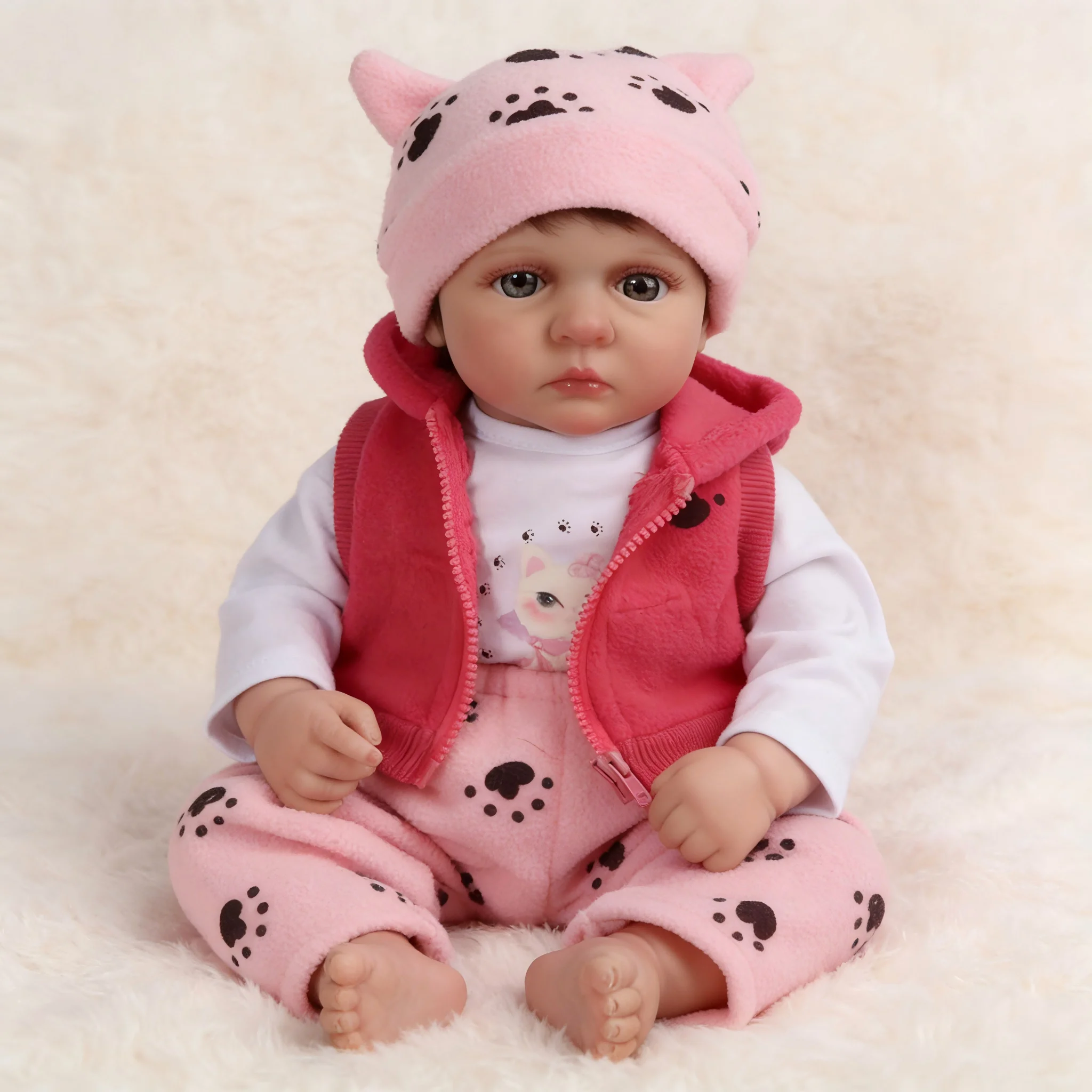 Reborn Baby Dolls Boy, 18 Inch Lifelike Newborn Real Life Poseable Realistic Doll for Boy Soft Vinyl and Cloth Body Baby Dolls