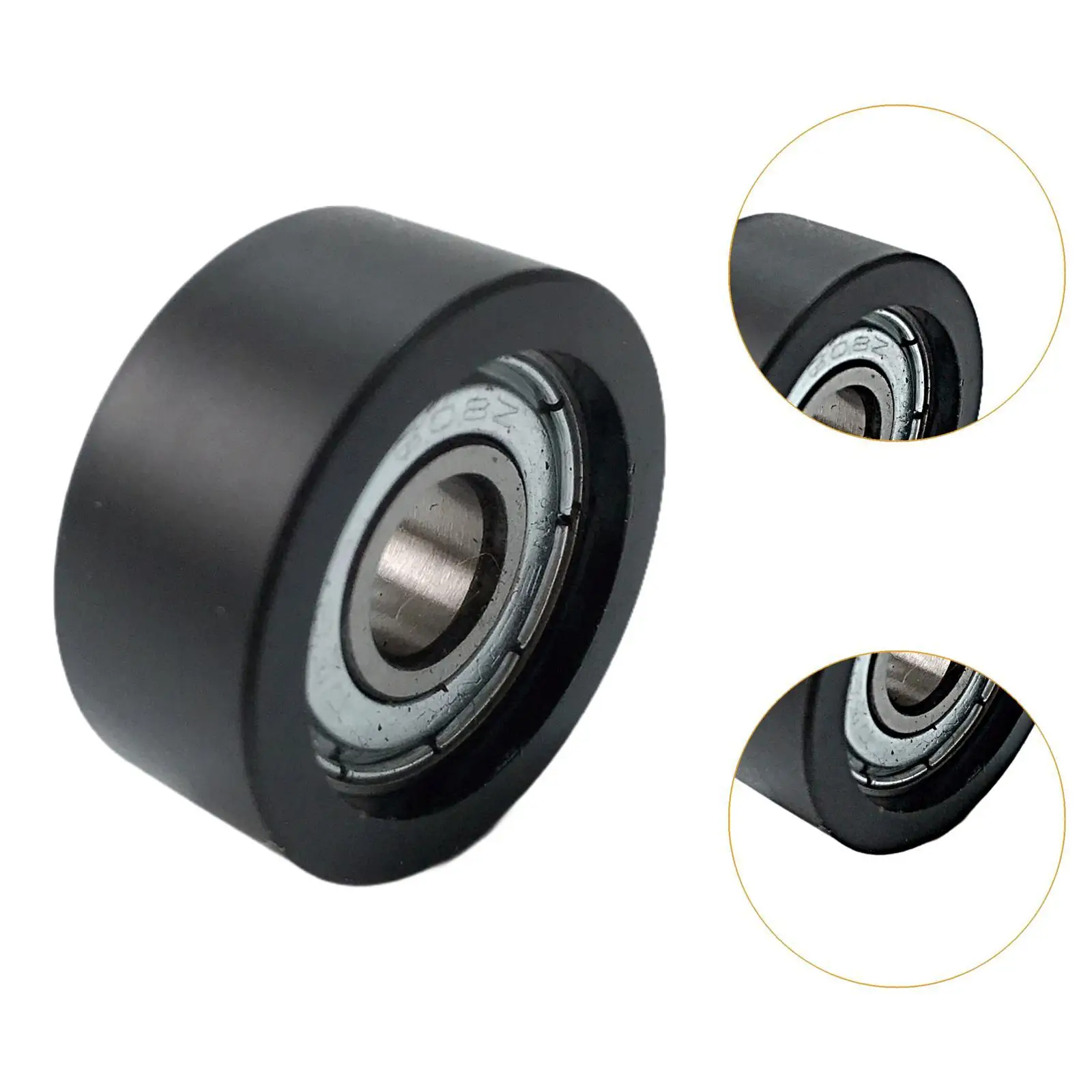 أسطوانة عجلة تحمل آلة التجديف سهلة التركيب، ملحقات معدات اللياقة البدنية البديلة لممارسة التمارين الرياضية في صالة الألعاب الرياضية