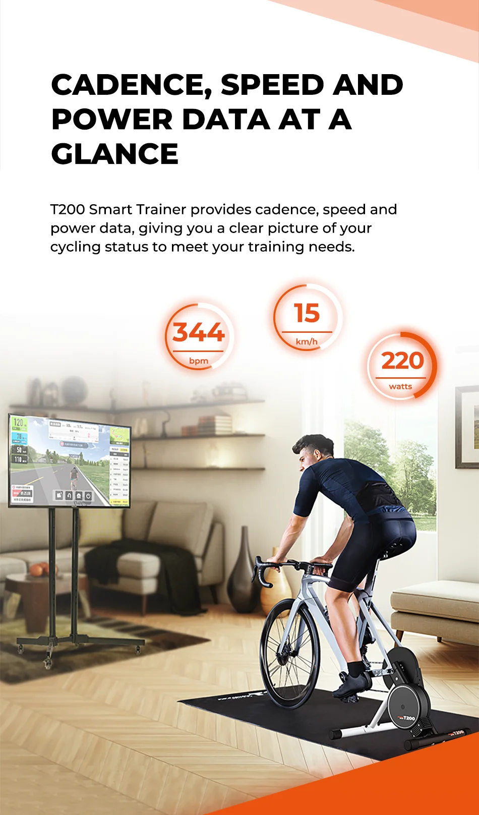 Magene コネクテッドトレーナー t200 折りたたみ式　ロードバイク Magene T200 Smart Trainer ERG Função completa Ride Indoor Dobrável
