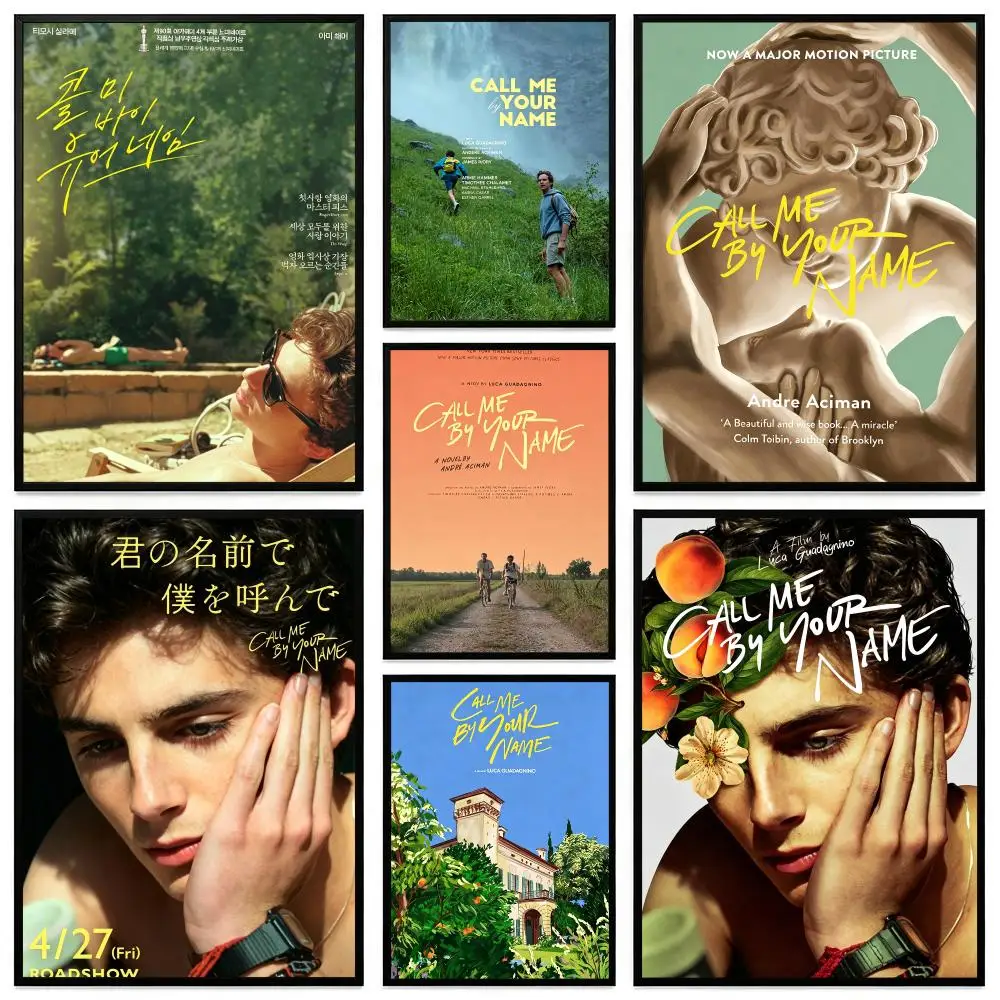 Movie Call Me by Your Name Poster Poster HD Printing Modern Minimalist Style Wall Art Home Decor For Office Bedroom Gift